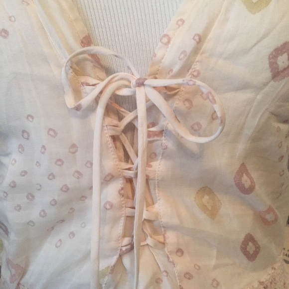 Free People Wildflowers Open Back Midi Dress S - Picture 5 of 8